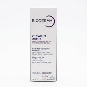 سيكابيو كريم بلس لترميم البشرة المتضررة من بيوديرما Bioderma Cicabio Crème+ Ultra-Repairing Soothing Cream 40 ml