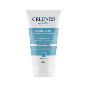 منظف ومقشر وقناع حراري 3 في 1 Celenes Thermal 3 In 1 Cleanser Scrub Mask