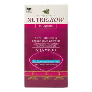 شامبو نوتريجرو للشعر الدهني Nutrigrow Mitogenix Shampoo for Greasy Hair 300 ml