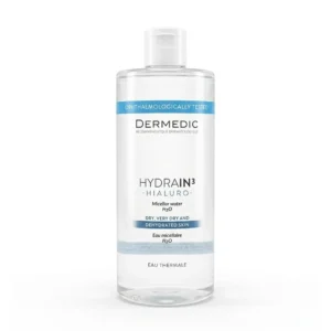 Dermedic Hydrain3 Hialuro Micellar Water H2O 500ml