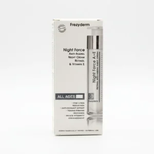 كريم الليل المضاد لعلامات تقدم السن بالريتينول وفيتامين E من فريزيديرم Frezyderm Night Force A + E Cream 50 ml