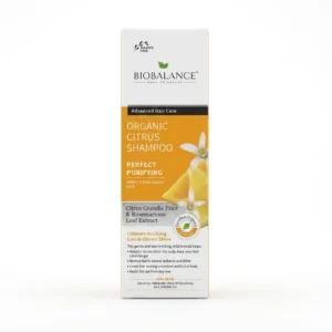 شامبو الحمضيات العضوي لتنقية وتنظيم الإفرازات الدهنية من بايو بالانس Bio Balance Organic Citrus Shampoo 330 ml