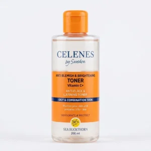 Celenes by Sweden Anti-Blemish & Brightening Toner with Sea Buckthorn and Vitamin C+ 200 ml