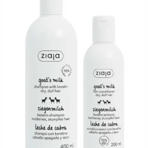 Ziaja Goat's Milk Strengthening Shampoo with Keratin