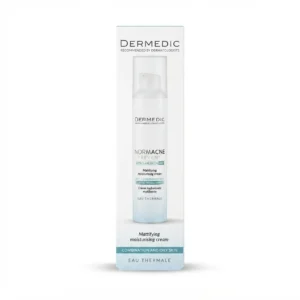 كريم مرطب ومطفي للبشرة المعرضة للحبوب من ديرميديك (Dermedic Normacne Preventi Mattifying Moisturising Cream 40 ml)